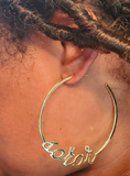 Soror Hoop Earrings